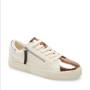 Steve Madden Limited Edition Rose Gold Parka Low Top Sneakers Size 7.5